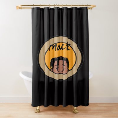 Mack Logo Design Shower Curtain