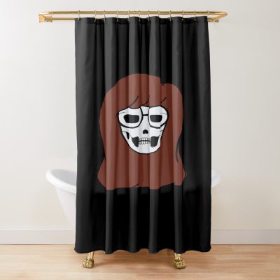Daria Skull New Shower Curtain