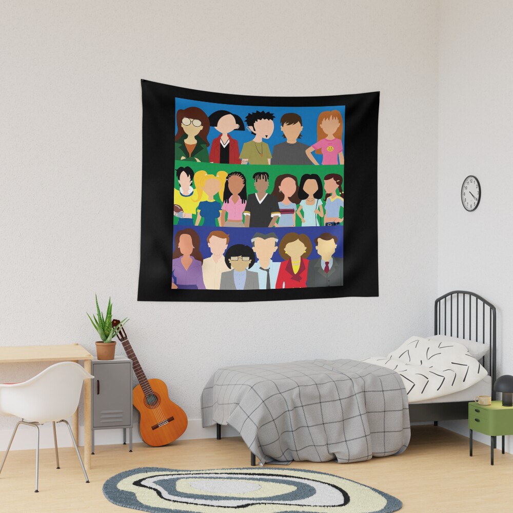 Daria Characters Tapestry