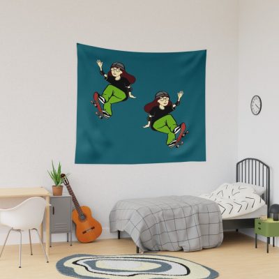 Daria Skater Alter Ego Twins Tapestry