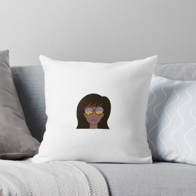 Daria Morgendorffer Aesthetic Throw Pillow