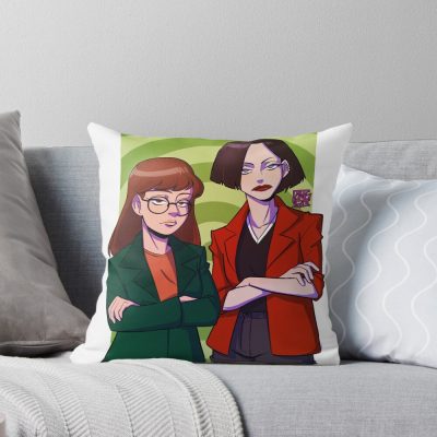 Daria And Jane Design Throw Pillow
