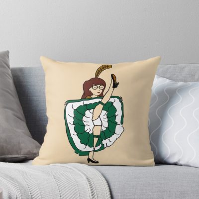Daria Morgendorffer Alter Ego Dancer Throw Pillow