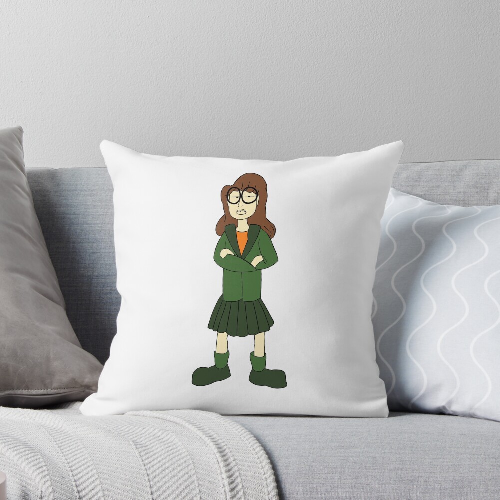Daria Basic Design Throw Pillow