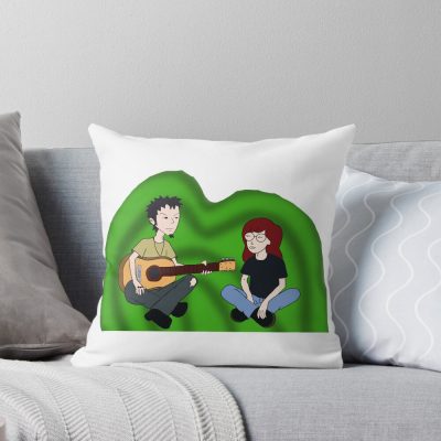 Trent And Daria Throw Pillow