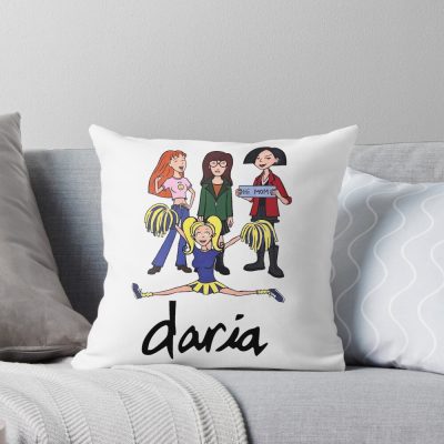 Daria Friend Design Throw Pillow