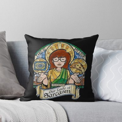 Daria Our Lady Throw Pillow