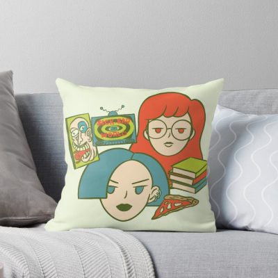 Daria Jane Design Throw Pillow