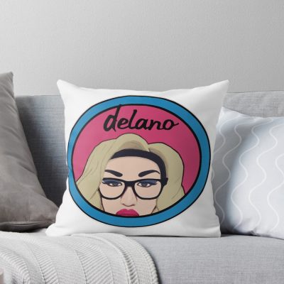 Adore Delano As Daria Logo Throw Pillow